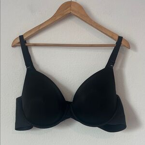 CACIQUE Black Lightly Lined Full Coverage Bra
